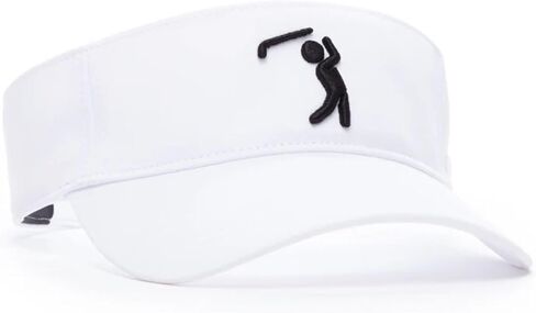 Bogey Bros Bogeyman Golf Visor – Adjustable, Lightweight & Breathable Performance Visor for Men & Women – Sun Protection in Kuwait