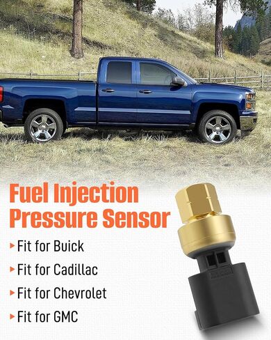 Fuel Injection Pressure Sensor FPS36 Fit for Chevy for GMC for Buick for Cadillac for Chevrolet Replace 5S13818, 13516496, 13579380 in Saudi Arabia