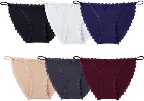 ملابس داخلية للقطن الكاميليا للنساء حزمة سلسلة بيكيني سراويل قطنية نقية ملخصات الملابس الداخلية in Kuwait