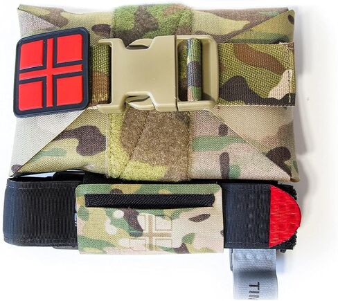 Responder IFAK Tear Away Medical Pouch (Multicam Black) in Saudi Arabia