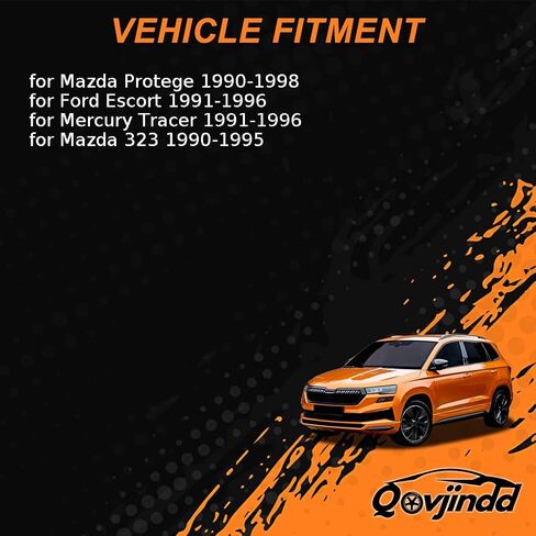 الفرامل الأمامية وشحوم الفرجار لـ Ford Escort 1991 1992 1993 1994 1995 1996 for Mazda 323 1990 1991 1992 1993 1994-1995 for Mazda Protege 1990-1998 for Mercury Tracer 1991-1996 2 X in Saudi Arabia