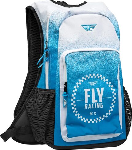 حقائب الظهر لسباق Fly Racing Pack (الأزرق/الأبيض) in Kuwait