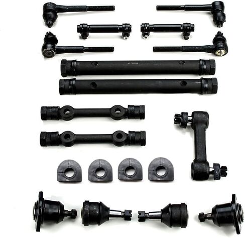 Front End Suspension Rebuild Kit Compatible with Chevrolet 2WD C10 1/2 Ton Pickup/Suburban Idler Arm OEM Spec Replacements (17 Piece Kit) in Kuwait