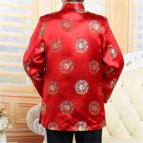 Tang Suit Chinese Traditional Clothing Men's Chinese Style Retro Jacket Coat in Kuwait