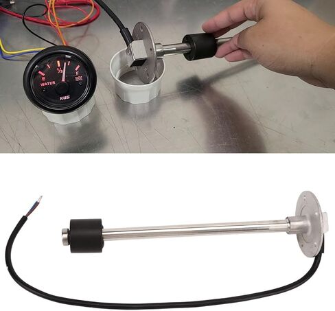 PerGar Fuel Water Level Sensor, 240 to 33ohms Fuel Sending Unit 10in IP67 Waterproof Universal Accurate Fuel Gauge Sending Unit, Automotive Replacement Fuel Sending Switches in Saudi Arabia