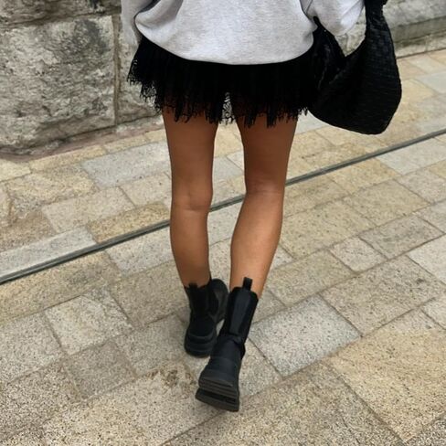 Women Y2k Lace Slip Skirt Ruffle Mini Skirt Layered Pleated Casual Flowy Short Skirt in Kuwait