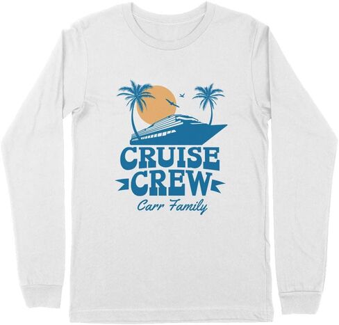 Cruise Crew Carr Family Kids Long Sleeve T-Shirt Youth in Saudi Arabia