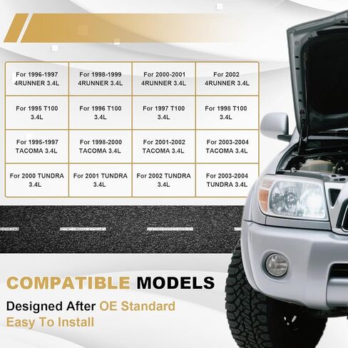 حشية رأس قطع الغيار HS9227PT-1 MLS مجموعة من تويوتا 4Runner 1996-2002/Tacoma 1995-2004/Tundra 2000-2004/T100 1995-1998 3.4L V6 DOHC 5VZFE in Kuwait