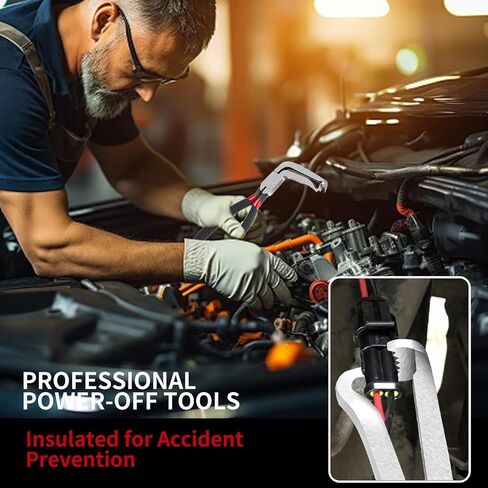 3Pcs Car Electrical Disconnect Pliers Set,1pcs Straight &1pcs 60 Degree &1pcs Electrical Connector Separator, Fuel Line Disconnect Tool Set, Premium Electrical Plug Disconnect Pliers tool in Kuwait