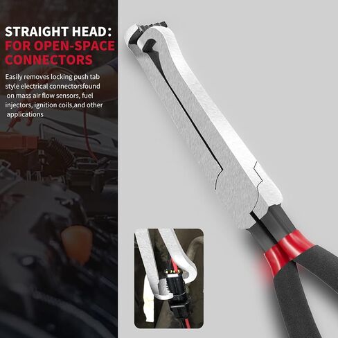3Pcs Car Electrical Disconnect Pliers Set,1pcs Straight &1pcs 60 Degree &1pcs Electrical Connector Separator, Fuel Line Disconnect Tool Set, Premium Electrical Plug Disconnect Pliers tool in Kuwait