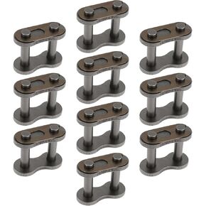 10Pcs Chain Master Connector Link Roller Mountain Bike Master Link 0.8 Inch Pitch 60H-1 CL CL 60H-1 PHc 60H-1 C/L for Conveying Systems Packaging Equipment Agricultural Equipment in Saudi Arabia