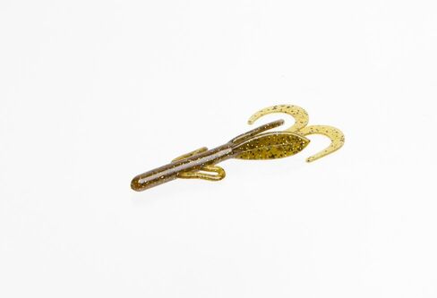 Zoom Bait Baby Brush Hog Bait-Pack of 12 (Watermelon Orange, 5 1/2-Inch), One Size (042-305) in Saudi Arabia