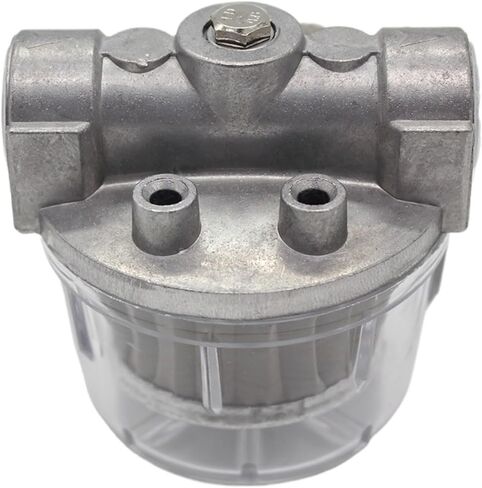 Oil filter for oil burner Transparent P.C. Cup 1/2" 3/8" Diesel Fuel Filter for Boiler 65L/H(1 of 2 inch 65L) in Saudi Arabia