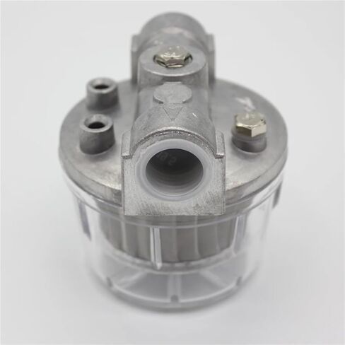 Oil filter for oil burner Transparent P.C. Cup 1/2" 3/8" Diesel Fuel Filter for Boiler 65L/H(1 of 2 inch 65L) in Saudi Arabia
