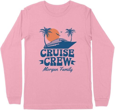 Cruise Crew Morgan Family Kids Long Sleeve T-Shirt Youth in Kuwait