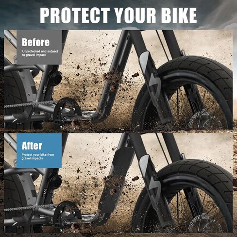 Middle Mudguard for Super 73, PSLER Motorcycle Middle Mud Guard for Ebike Ridstar Q20 for Super 73 RX/S1/S2 in Saudi Arabia