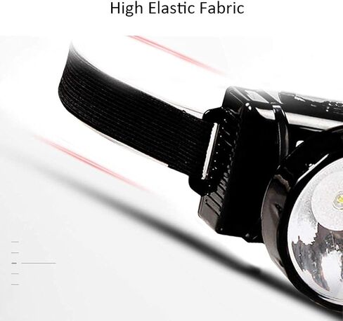 Headlamp Headlight 3 Modes Runners Headlamps Led for Hiking,Camping,Reading,Fishing,Outdoor Sports in Saudi Arabia