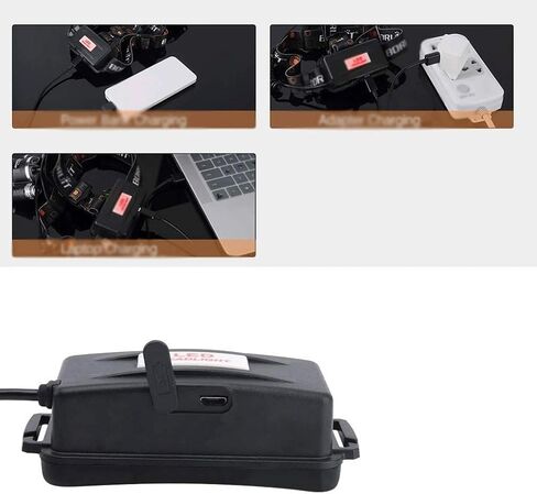 Headlamp -Super Bright LED Headlamp Modes Waterproof ， Lightweight Camping Outdoor Sports Headlight in Kuwait