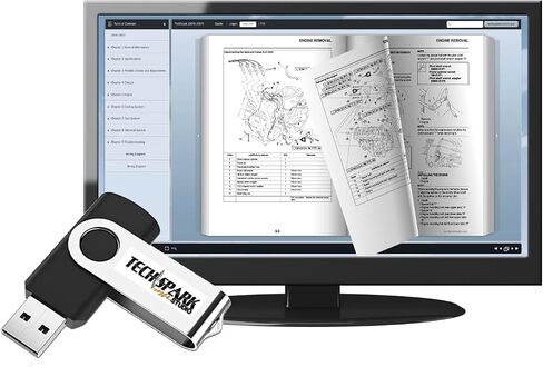 CAN-AM Spyder RT RTS LIMITED SE6 SM6 SERVICE SERVICE Workshop Workshop Shop Manual (2014-2017) [USB Drive] in Saudi Arabia