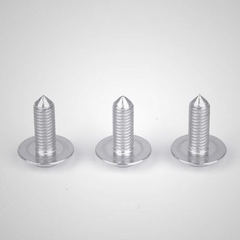 10PCS Fairing Bolt Kit for BMW M5*14/14.5/16/ 17.5/20 Motorbike Fairing Screws Universal Fits for S1000R S1000RR S1000XR R1200GS LC ADV R1250GS R1200RT R1250 F750GS F850GS F900R (Chrome, M5 x 12) in Kuwait