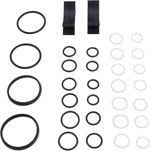 32pcs ABC Valve Block Kit Ptfe Seal Rebuild Kit لـ CL55 CL65 S55 S65 AMG CL500 CL600 - عمر أطول للسيارة للسير. in Saudi Arabia