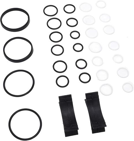 32pcs ABC Valve Block Kit Ptfe Seal Rebuild Kit لـ CL55 CL65 S55 S65 AMG CL500 CL600 - عمر أطول للسيارة للسير. in Saudi Arabia