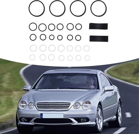 ABC Valve Block PTFE SEAL REBUILD KIT لـ CL55 CL65 S55 S65 AMG CL500 CL600 Models 2000 to 2006 in Kuwait