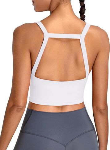 BMJL Women's Workout Tank Top with Bra Braless Backless Crop Athletic Top لليوغا والصالة الرياضية والرياضة in Saudi Arabia