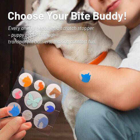 Itch Relief Patches for Kids & Adult, Natural Bug Bite Itch Relief Stickers, Reduce Swelling & Itching - After Bite Relief, Summer Travel Camping Essential Gifts (36 Counts) in Kuwait