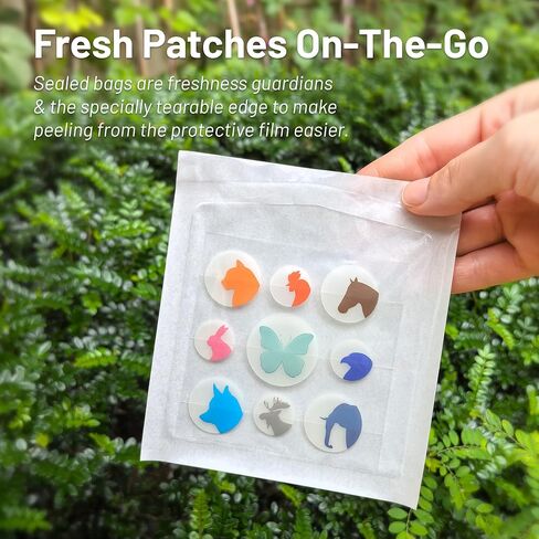 Itch Relief Patches for Kids & Adult, Natural Bug Bite Itch Relief Stickers, Reduce Swelling & Itching - After Bite Relief, Summer Travel Camping Essential Gifts (36 Counts) in Kuwait