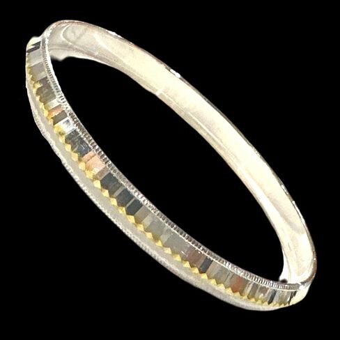 925 Solid Sterling Silver Punjabi Sikh Designer Men Kada #14 in Saudi Arabia