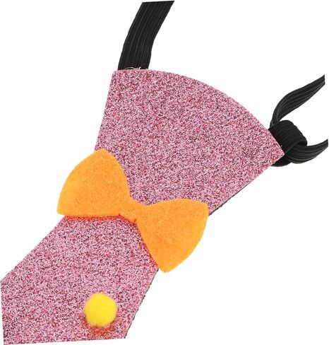 Boy Easter Necktie Easter Costume Accessory Adjustable Neck Tie Cute Cartoon Necktie Kids Costume in Saudi Arabia