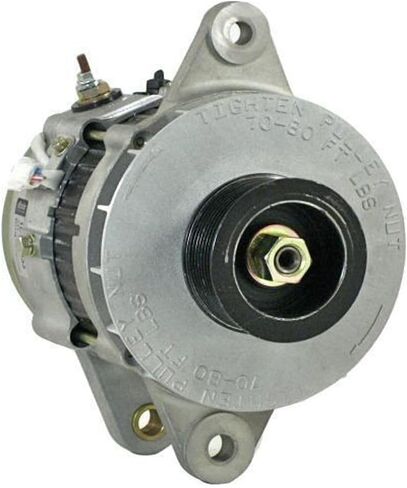 Alternator Linkbelt Excavator Ls4300C Fits 6Sd1 Diesel 181200-297-0 3 Prong Regulator Plug-Specification 50-Amperage External-Fan 2-Grooves Negative-Polarity 24 in Saudi Arabia
