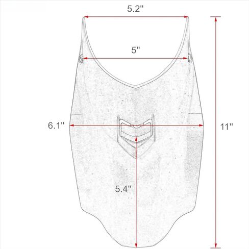 Front Fender Extension, Mudguard Extender Fits for BMW R1200GS R1250GS Replace parts in Saudi Arabia