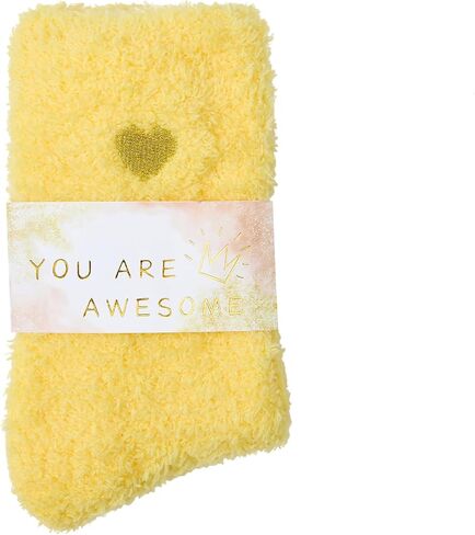 American Trends Coral Fleece Cloud Socks Ultra-Soft Fuzzy Warm Sleep Socks Cozy Unisex Gifts for Birthday Self-Care in Saudi Arabia