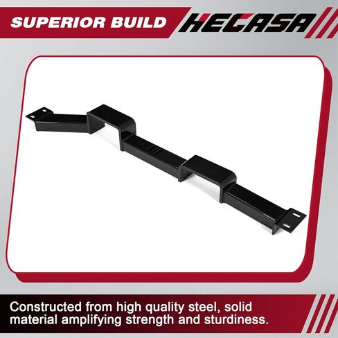 HECASA RCG-4L80 Transmission Crossmember Compatible with 1984-1988 GM G-Body Chevy Chevrolet Monte Carlo Double-Hump Crossmember Steel Powder Coated Black in Saudi Arabia
