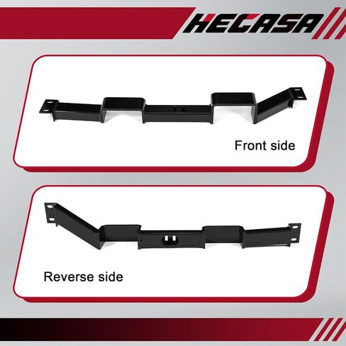 HECASA RCG-4L80 Transmission Crossmember Compatible with 1984-1988 GM G-Body Chevy Chevrolet Monte Carlo Double-Hump Crossmember Steel Powder Coated Black in Saudi Arabia