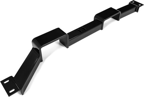HECASA RCG-4L80 Transmission Crossmember Compatible with 1984-1988 GM G-Body Chevy Chevrolet Monte Carlo Double-Hump Crossmember Steel Powder Coated Black in Saudi Arabia