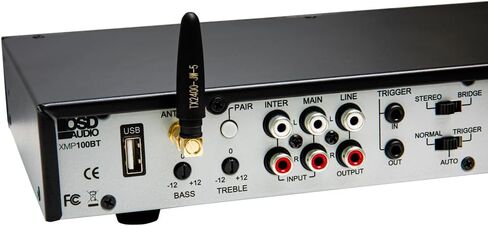 OSD XMP300 GEN2 2X 300W Class D High Power Stereo Amplifier, Bass and Treble Control 90 dB SNR in Saudi Arabia