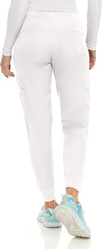 السراويل الفاشلة للبحرية الواسعة للسيدات (29 'inseam ، حجم 3x) ، 6 جيوب ، مضلعة ، 4 اتجاهات ، نموذج هانا in Saudi Arabia
