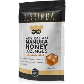Australian Manuka Honey Lozenges, Lemon & Menthol, MGO 900+, 5.3 oz, 30 Count in Saudi Arabia