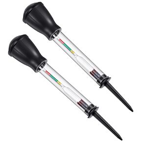 Kingdder 2 Pack Golf Cart Battery Hydrometer Golf Cart Deep Cycle Battery Hydrometer Tester Testing Tool Professional Acid Density Test Tool for Fast Detection for RV/Ship in Saudi Arabia