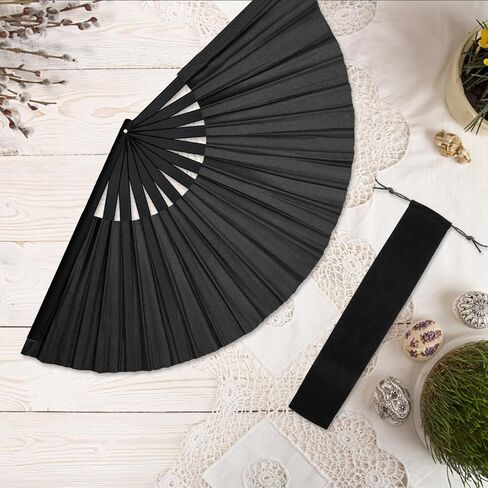 4pcs Clacking Fans Hand Fan Bamboo Ribs قابلة للطي للرقص ، على الطراز الصيني القابل للطي على الطراز الرجع in Saudi Arabia