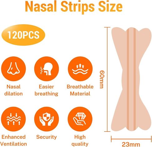 30pcs شرائط الأنف المضادة للشخير ، وشرائح أنف إضافية تتنفس ، وشريط الأنف للرياضة والنوم ، وشرائط مضادة للشخير تساعد على التوقف عن الشخير وتخفيف احتقان الأنف in Saudi Arabia