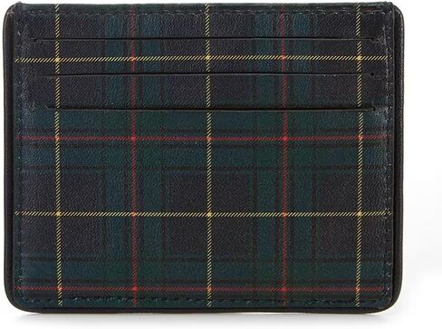 POLO RALPH LAUREN Mens Crest Canvas & Leather Slim Card ID Case (Newport Navy) in Saudi Arabia