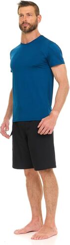 Mens Short Sleeve UV Protection Rash Guard Shirt in Saudi Arabia