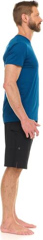 Mens Short Sleeve UV Protection Rash Guard Shirt in Saudi Arabia