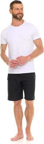 Mens Short Sleeve UV Protection Rash Guard Shirt in Saudi Arabia