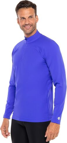 Coolibar Upf 50+ Nocona Zip Rash Guard - Sun Sun Protection in Kuwait