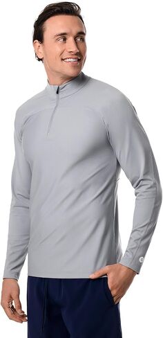 Coolibar Upf 50+ Nocona Zip Rash Guard - Sun Sun Protection in Kuwait